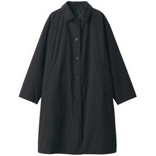 무인양품 발수 안솜 스텐 칼라 코트 BDE31A2A