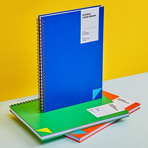 더블에이 좌철 더블 드림 노트 B5 (1개)_이미지