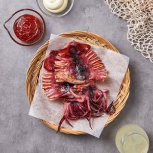 바람과 햇빛에 말린 동해안 반건오징어 2미 170g