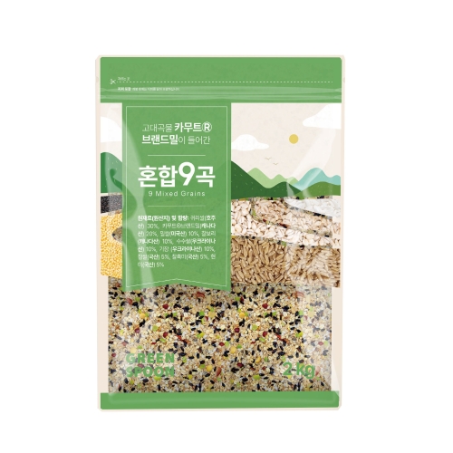 초록숟가락 카무트 혼합9곡 2kg_이미지