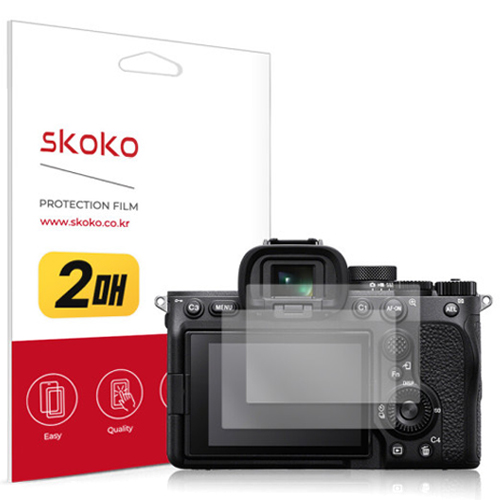 스코코 SONY A7 IV용 슬립 올레포빅 액정보호필름_이미지