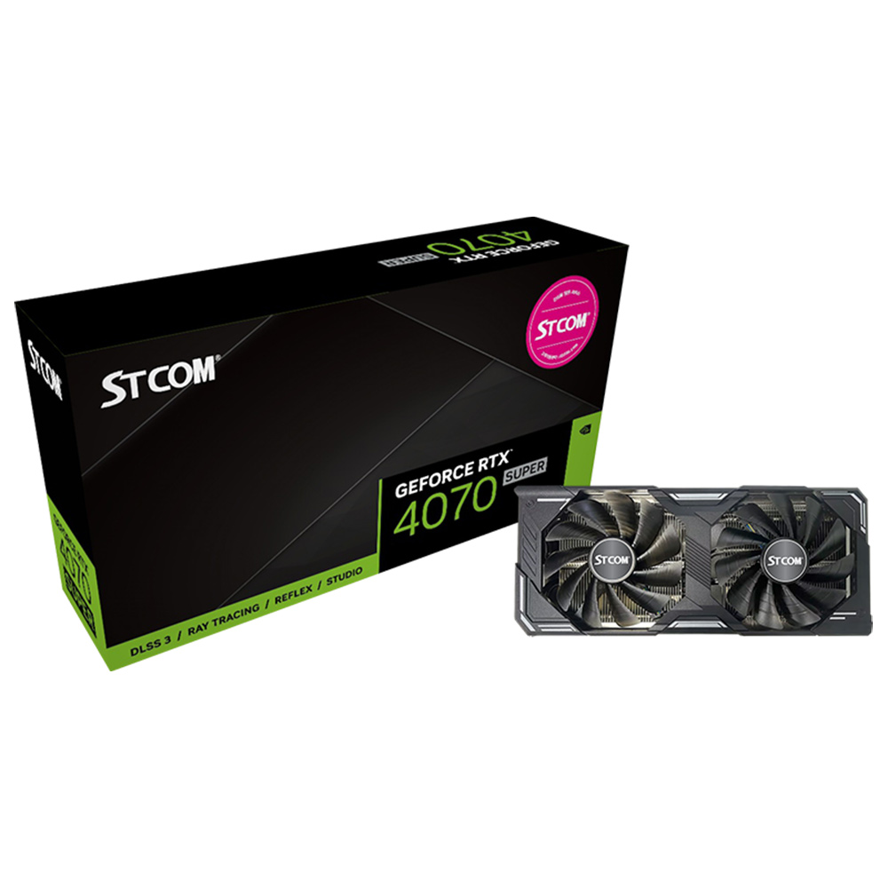 STCOM 지포스 RTX 4070 SUPER D6X 12GB_이미지