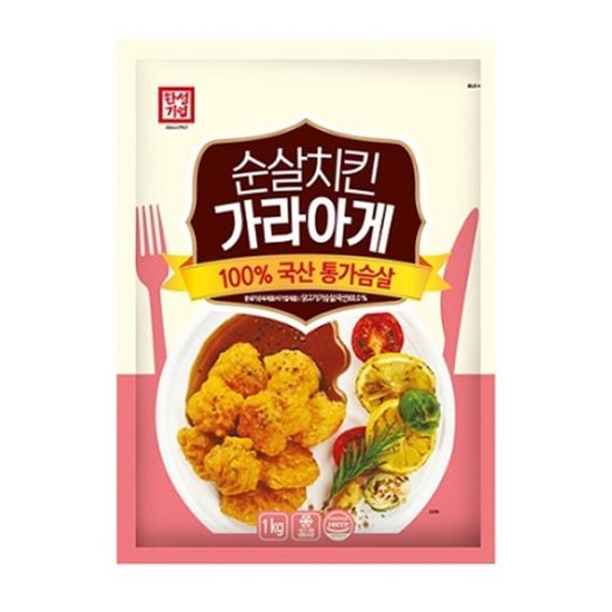 한성기업 순살치킨 가라아게 1kg (1개)_이미지