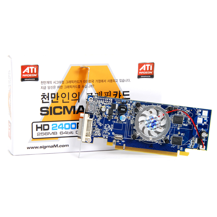 �ñ׸��� �󵥿� HD 2400Pro DT 256MB