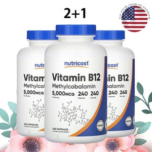 뉴트리코스트 비타민B12 5000mcg 240캡슐 (3개)_이미지
