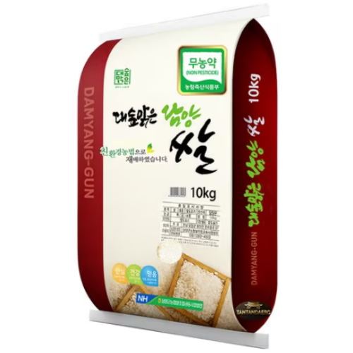 담양군농협 2025 햅쌀 대숲맑은 담양쌀 무농약 10kg (1개)