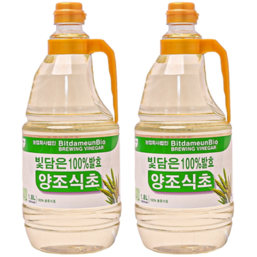 빛담은바이오 빛담은 양조식초 1.8L (2개)_이미지