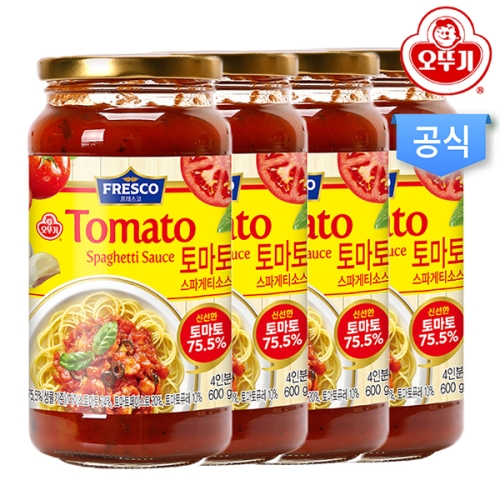 프레스코 토마토 스파게티소스 600g (4개)_이미지