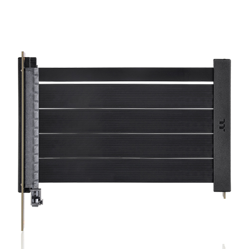 써멀테이크 PCI-E 4.0 Dual 90도 라이저 케이블 (블랙, 130mm)_이미지