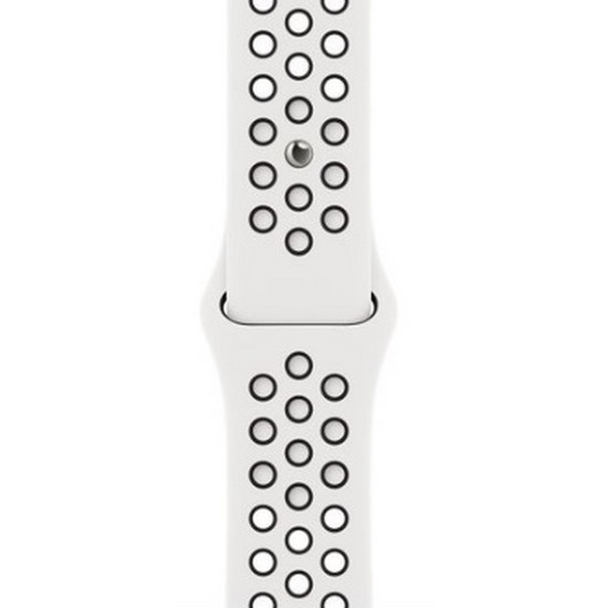 APPLE 워치 나이키 스포츠 밴드 (서밋 화이트/블랙) (38mm/40mm/41mm)_이미지