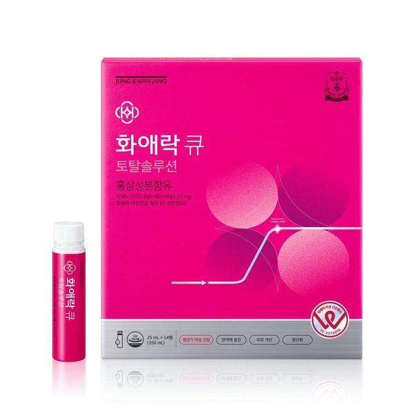 정관장 화애락 큐 토탈솔루션 25ml 14병 (6개)_이미지