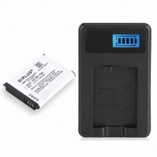 퓨어클리어 삼성전자 BP-70A 호환 LCD 충전키트 (호환배터리 1개)_이미지