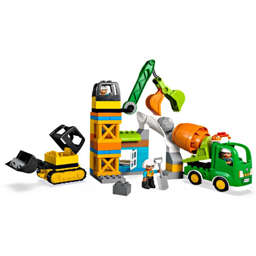 레고 듀플로 10990 건설 현장 혼합색상_이미지