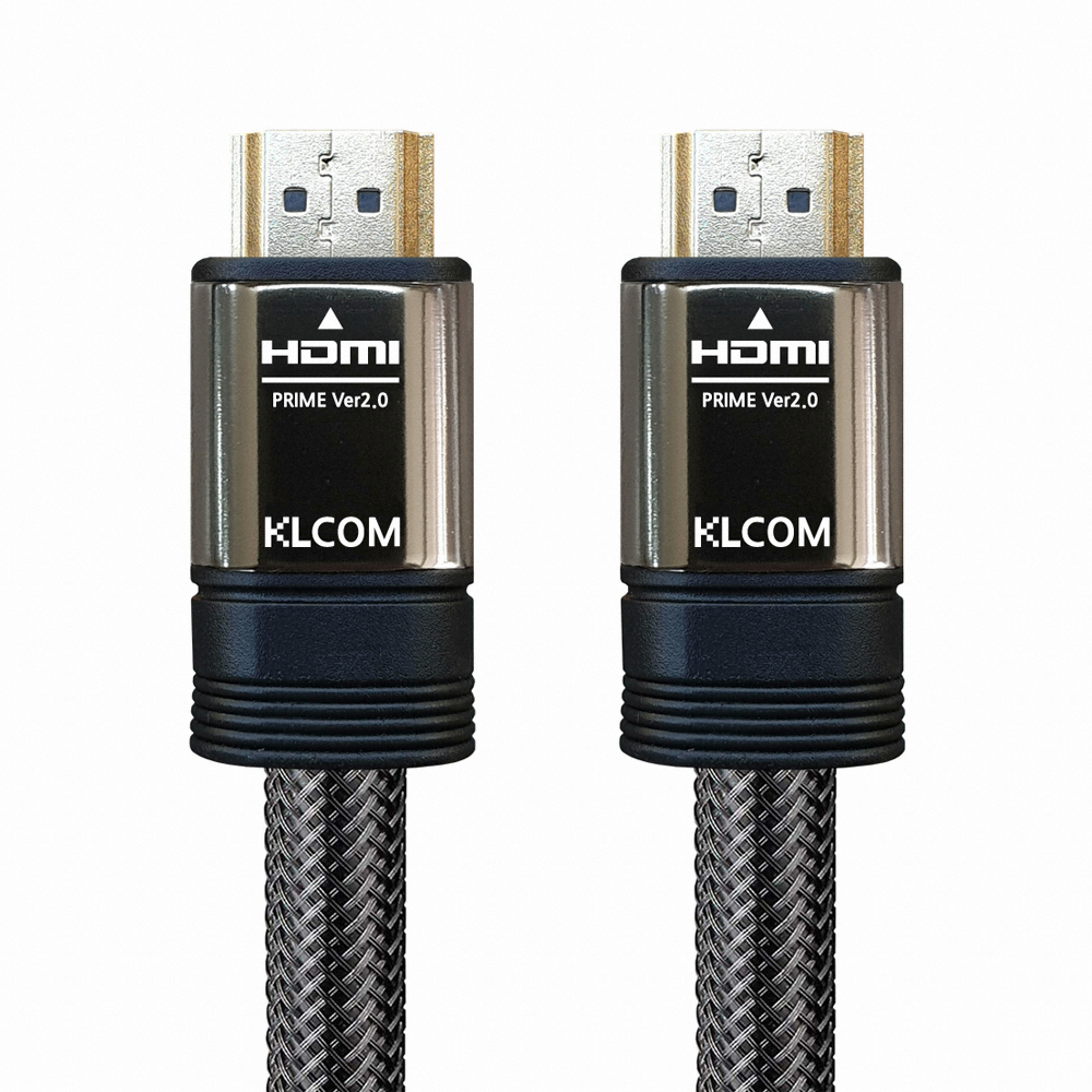 케이엘시스템 KLcom PRIME 고급형 HDMI v2.0 케이블 (KL16, 10m)_이미지