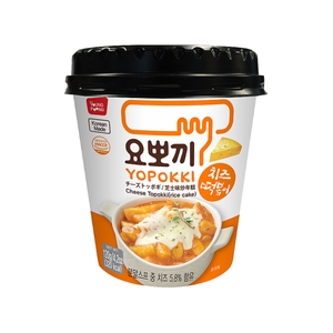 영풍물산 요뽀끼 치즈 떡볶이 컵 120g (10개)_이미지