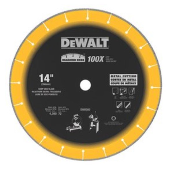 디월트 철재용 다이아몬드날 DW8500