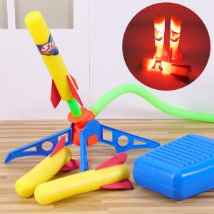  LED 스펀지 에어로켓 발로켓 로켓발사 야외놀이 캠핑놀이 장난감 1