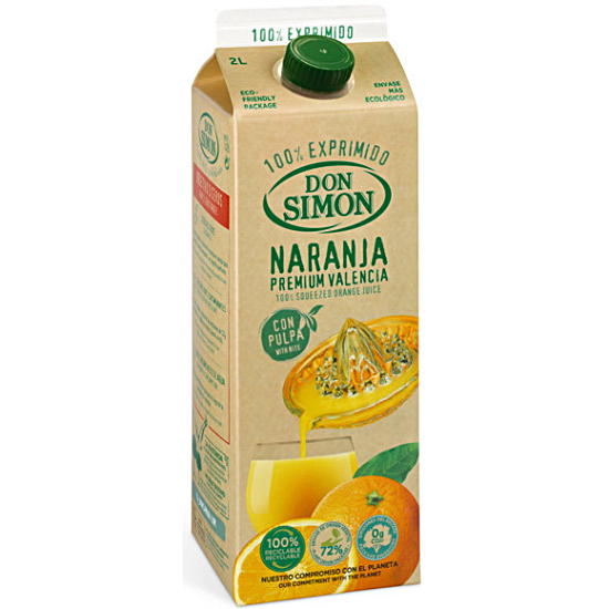 JGC,S.A 돈시몬 오렌지 주스 2L (3개)_이미지