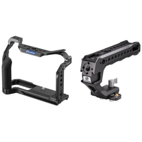 레오포토 후지필름 X-T5용 케이지 + AH-2-1 탑핸들 세트