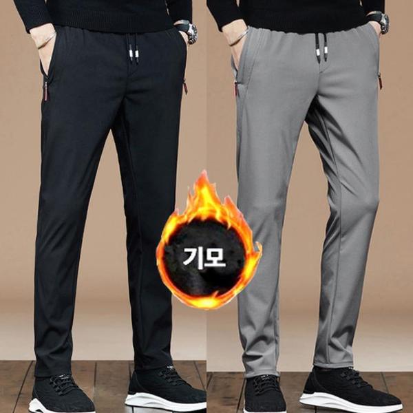 셀러허브 더블디 방한팬츠 기모슬랙스 스판팬츠 일자바지 IS-TTP01 S10185431