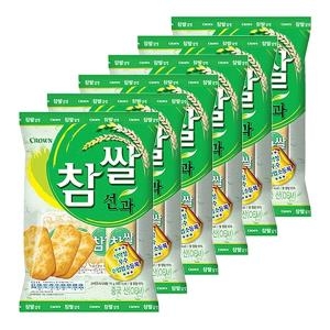 크라운제과 참쌀 선과 115g (6개)_이미지