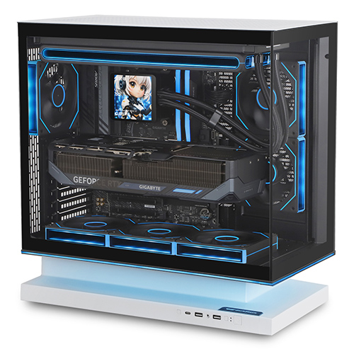 darkFlash FLOATRON F1 ARGB (화이트 블랙)_이미지