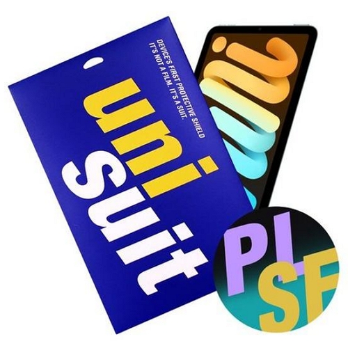 모이다 유니슈트 iPad mini A17 Pro 7세대 종이질감 스케치 액정+후면 서피스 보호필름 (액정 1매+후면 2매)