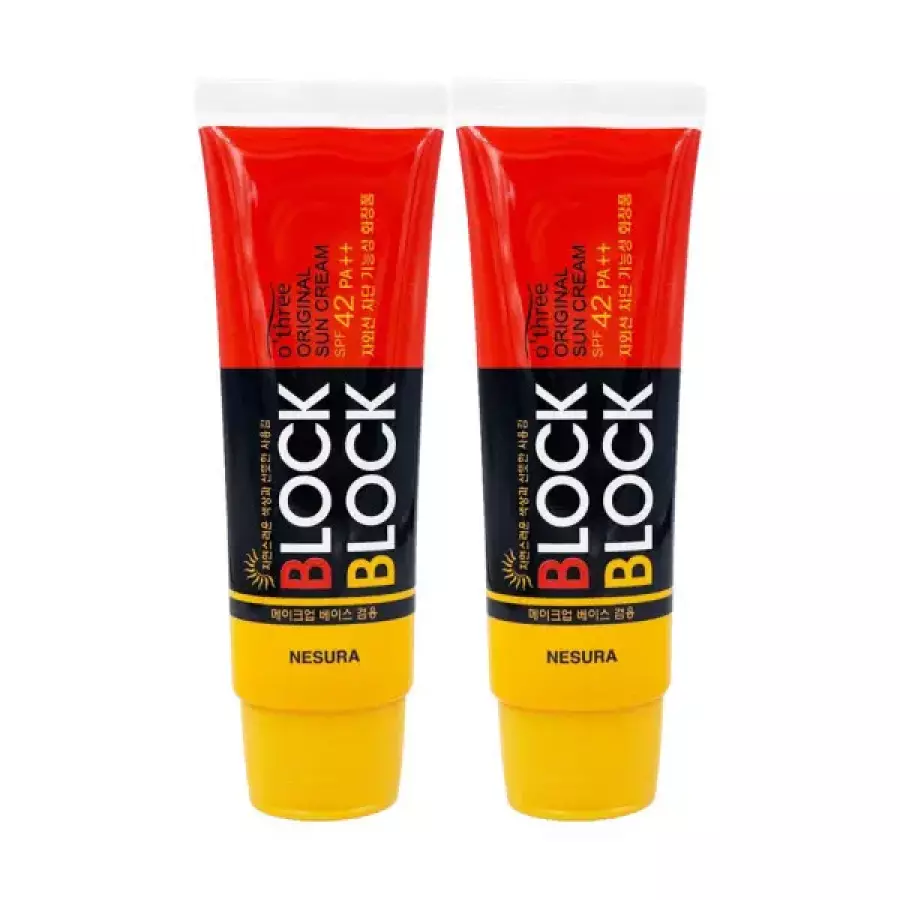 네슈라 오뜨리 블록앤블록 오리지널 선크림 80g (2개)