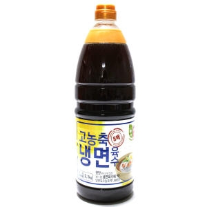 (주)청우식품 첫맛 8배 고농축 냉면육수 2.1kg (1개)