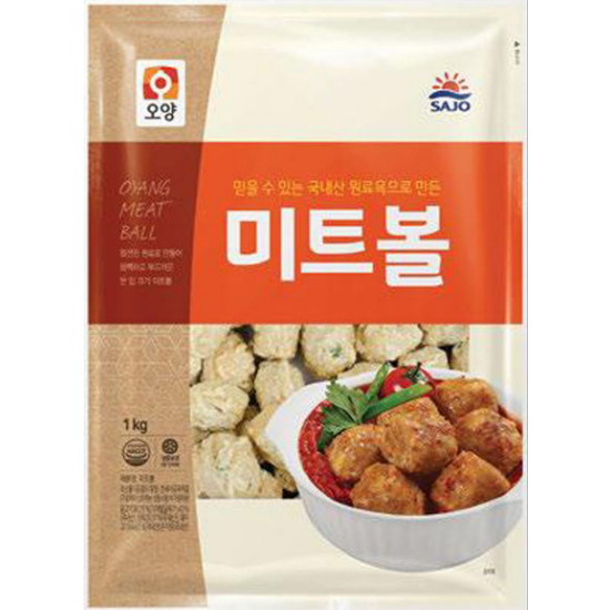 사조대림 오양 미트볼 1kg (1개)_이미지