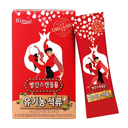 바이오로제트 웰츄럴바이오 빨간스캔들 레드 유기농 석류+ 20g 60포 (6개)