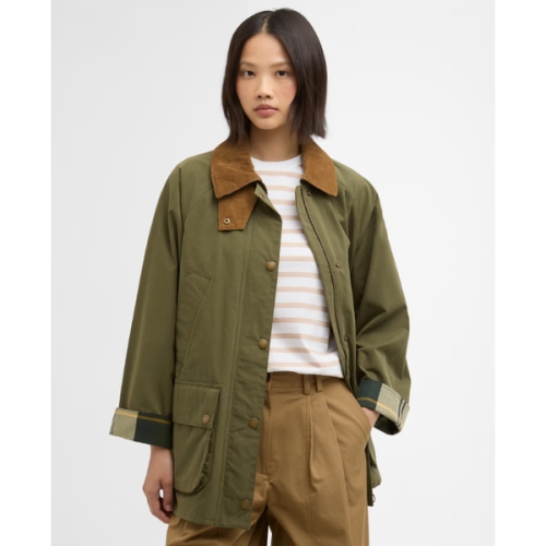 바버 여성 URJU6E401L3 올리브 Glynis 캐주얼 자켓 글리니스 Casual 재킷_이미지