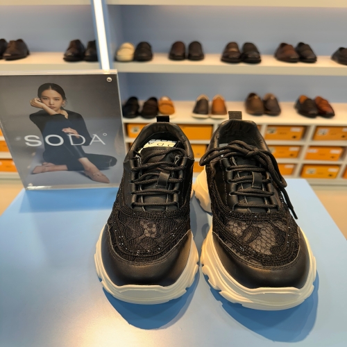 소다 여성 레이스 초경량 쿠션 키높이 7cm스니커즈 ARS501_DG_이미지