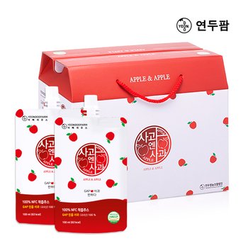 연두영농조합법인 돌려따는 사과엔사과 100ml (40개)
