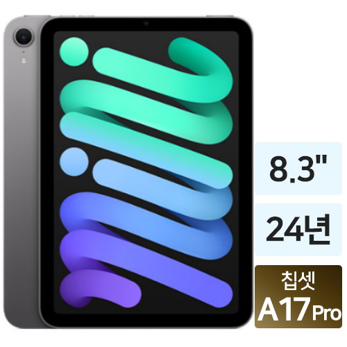 APPLE 2024 iPad mini A17 Pro 7세대 중고 (256GB)_이미지