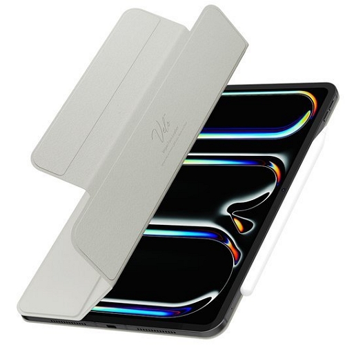 슈피겐 iPad Pro 11 M4 에어스킨 폴리오 원탭 케이스_이미지