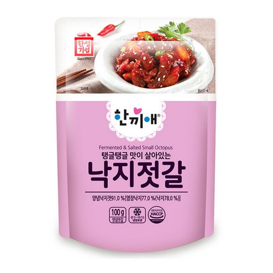 한성기업 한끼애 낙지젓갈 100g (1개)