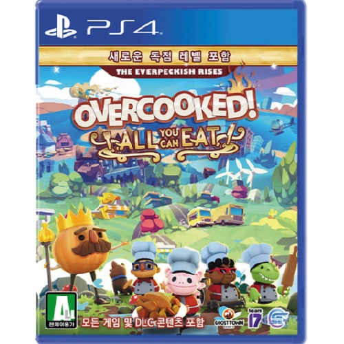 팀 17 오버쿡! 올 유 캔 잇 한글판 (PS4, 패키지디스크)