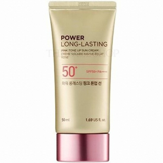 더페이스샵 파워 롱래스팅 핑크 톤업 선 50ml (1개)_이미지