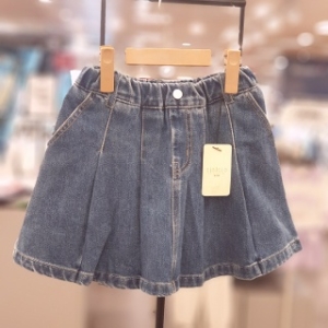 파워딜 데님 플리츠 스커트 IDWH2485Z 60 BLUE 130호 시원한 여름상품 10% 즉시할인 역 대 급 한정 전 티..