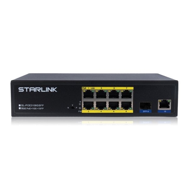 유비큐넷 STARLINK SL-POE3108GSFP 스위치허브