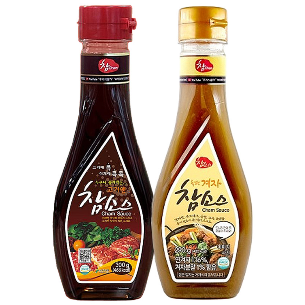 우리식품 고기엔 참소스 300g + 겨자 참소스 290g (1개)_이미지