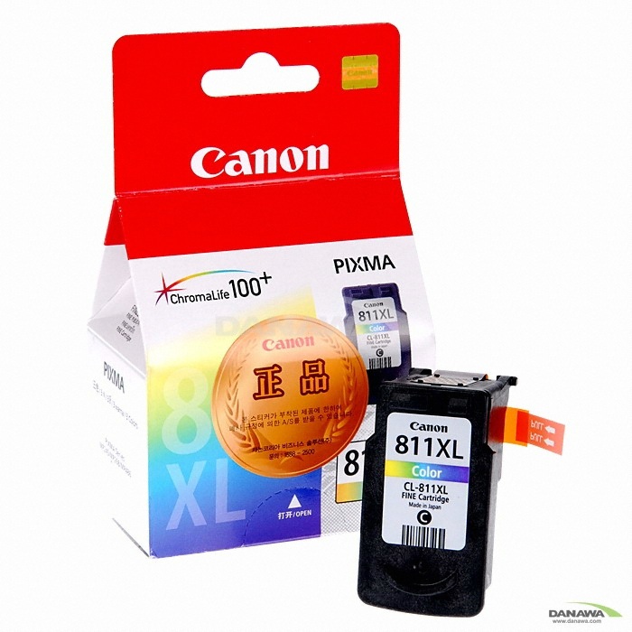정품 CL-811XL 컬러