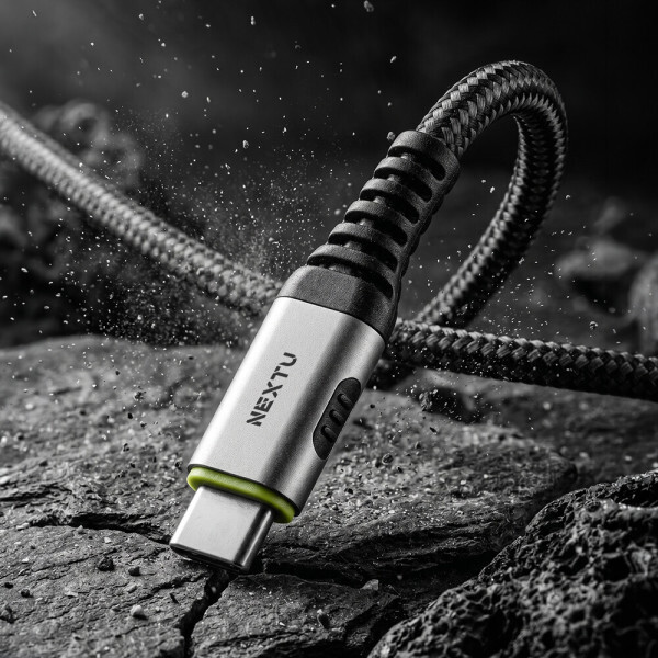 이지넷유비쿼터스 NEXTU 케이블온 UQ1 USB4 썬더볼트4 호환 40Gbps 240W 8K60 C to C타입 케이블 (0.3m)_이미지