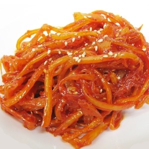 진미식품 참그루 오징어채무침 1kg 양념 잘베인 부드런운 진미채_이미지