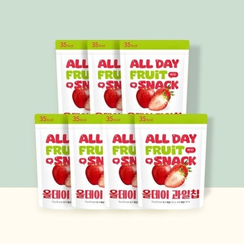 내이브로 퓨어잇 올데이 사과딸기칩 10g (7개)_이미지