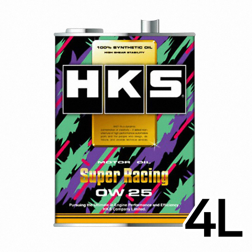 HKS 슈퍼레이싱 0W25 4L_이미지