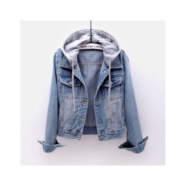 더블에이치 봄가을 후드 탈부착 데님자켓 청자켓 HH-B261077316