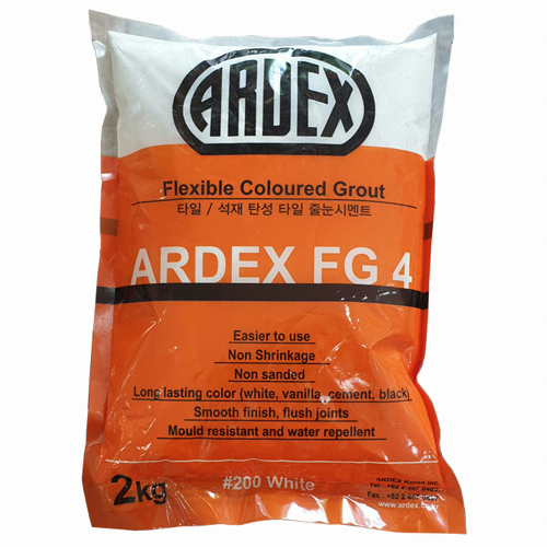 아덱스 탄성 타일 줄눈 시멘트 ARDEX FG4 2kg (1개)