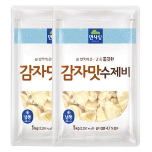 감자맛수제비 1kg 2개